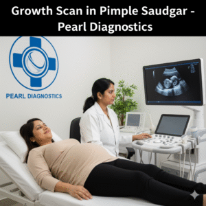 Pearl-Diagnostic-Dr-checking-woman-baby-growth-in-growth-scan-1